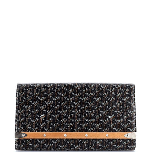 Goyard Handbags - Goyard MM Monte Carlo Clutch Coated Canvas